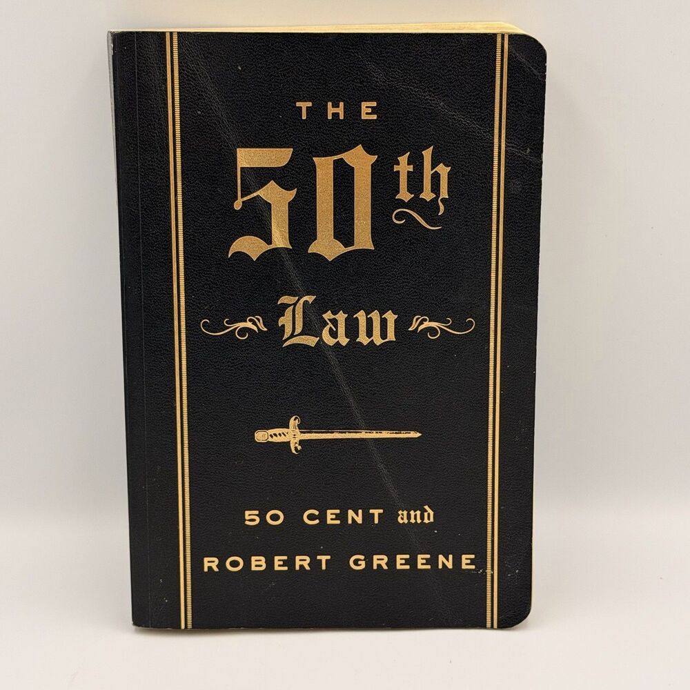 The 50th Law Robert Greene 50 Cent 2009 Flexibound Self Help Book